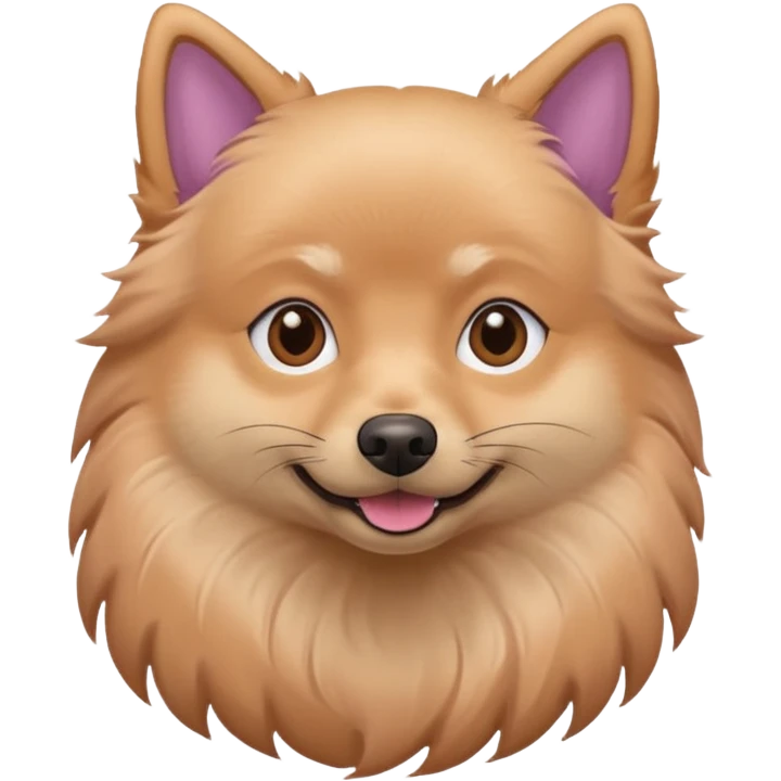 Un spitz lilac tan avec alopécie  emoji