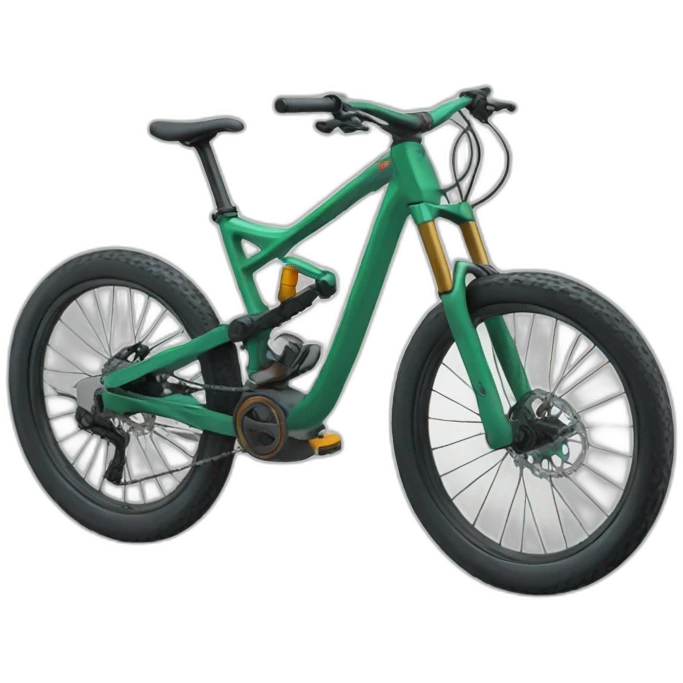 downhill bike emoji