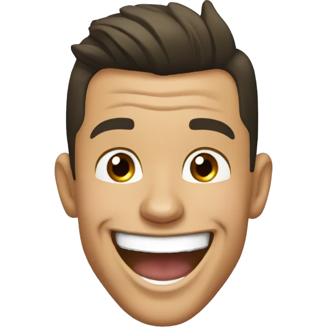 cristiano ronaldo laughing emoji