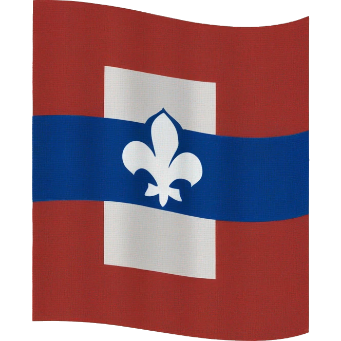 Flag of Quebec emoji