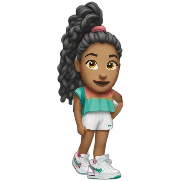 Girls with Nike Wootherspoon emoji