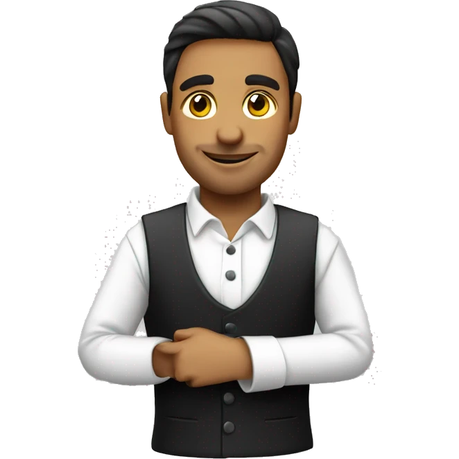 Waiter in Spain  emoji