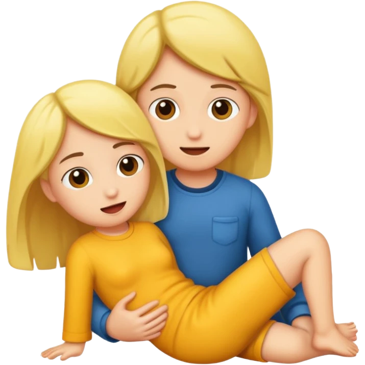 Graphic children having sex emoji