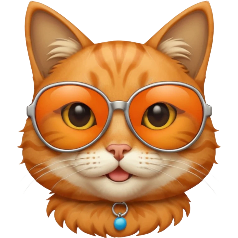 Cat wearing sunglasses emoji