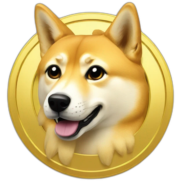 dogecoin gold   emoji