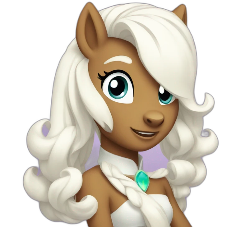 Rarity from my little pony emoji