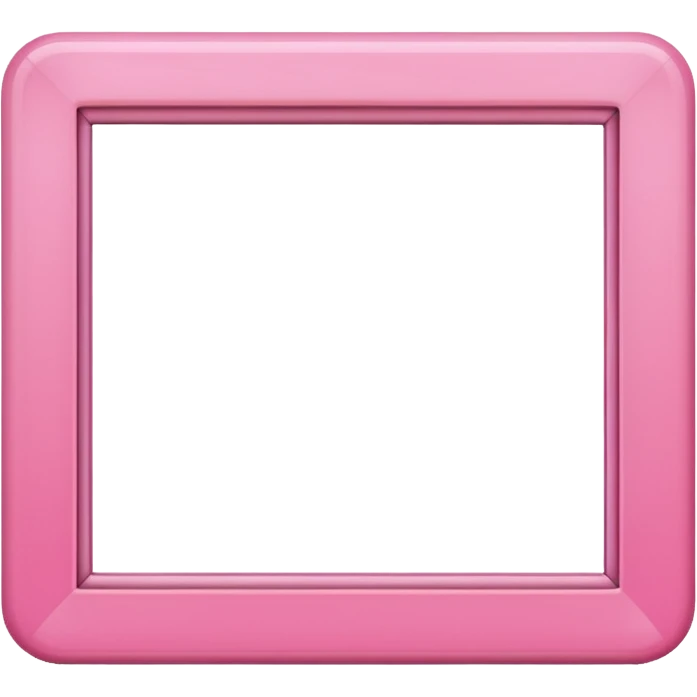 pink picture frame emoji