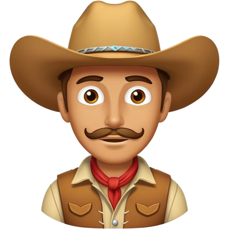 Zesty cowboy emoji