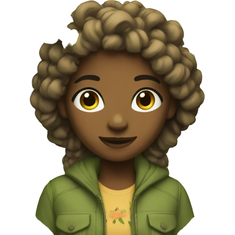 Nature girl emoji