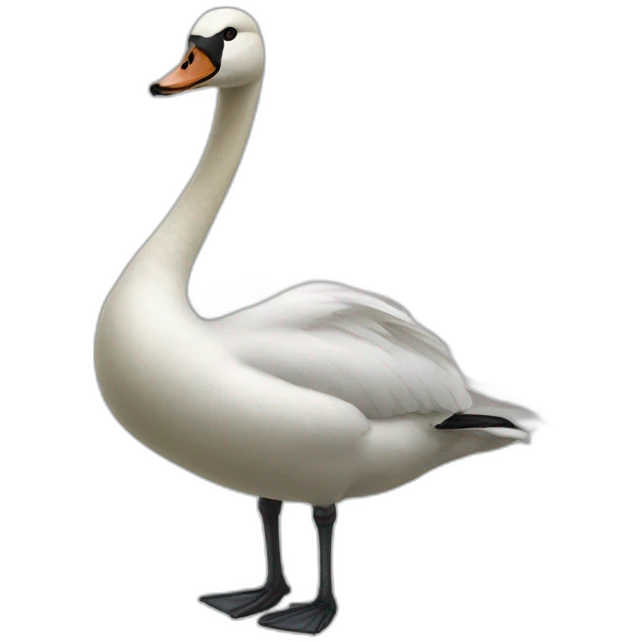 Lachender Schwan emoji