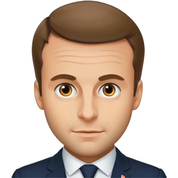 Emanuel Macron  emoji