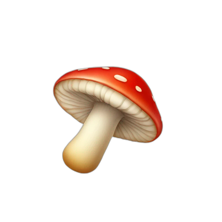 red mushroom emoji