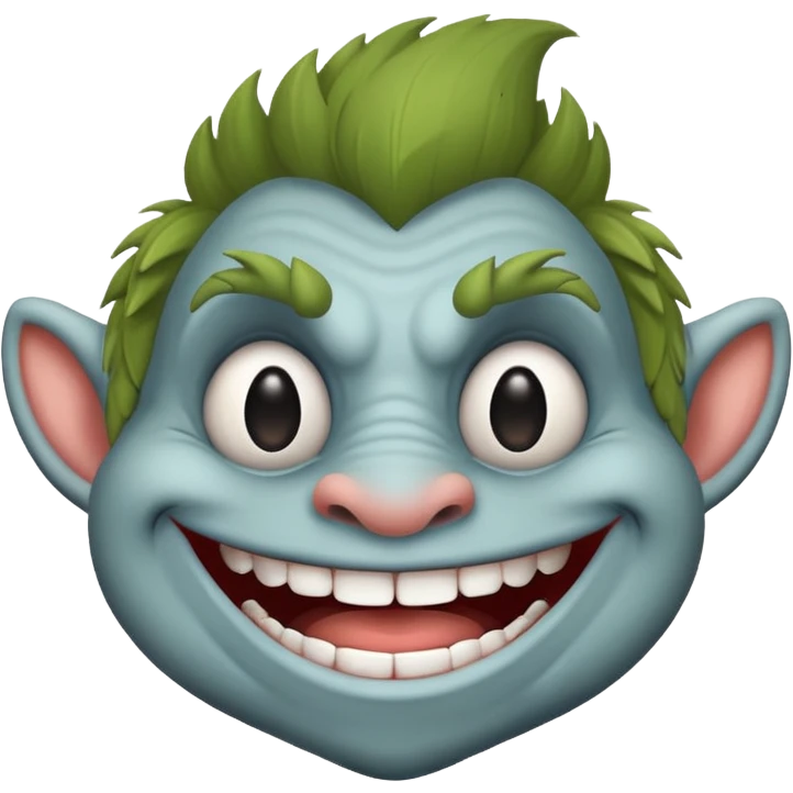 Troll face
Troll face emoji