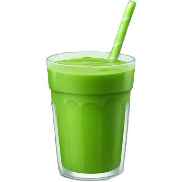 Green smoothie emoji