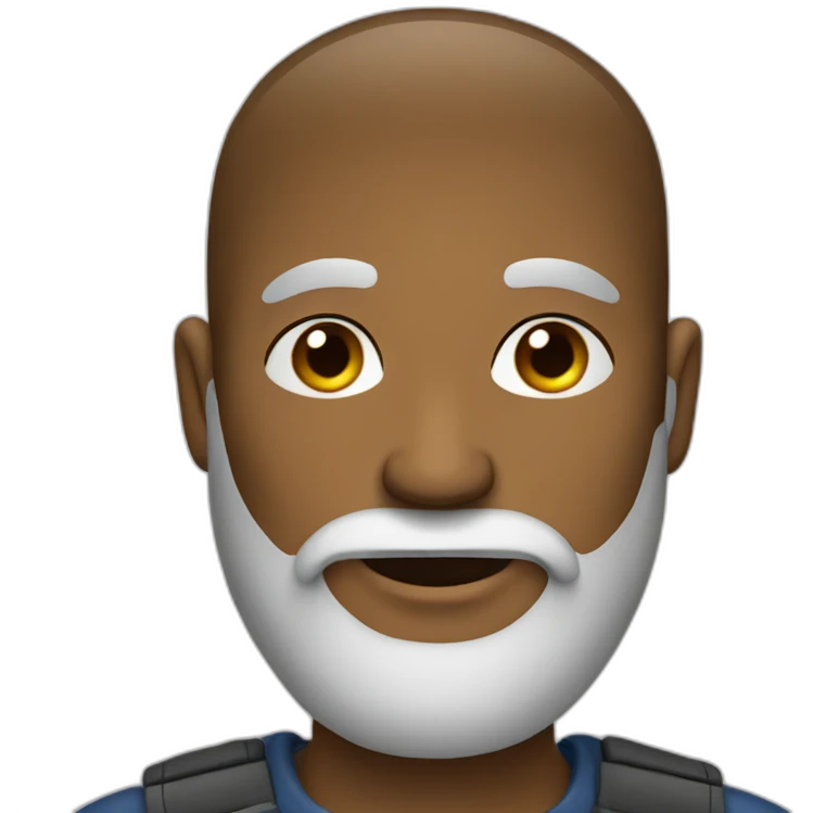man with a beard emoji