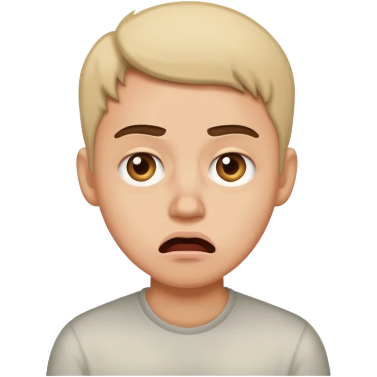 Make a emoji of a person saying "Ew" emoji