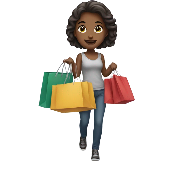 Girl shopping  emoji