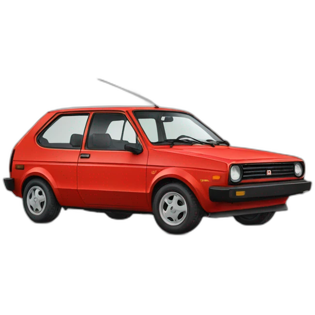 red yugo 45 emoji