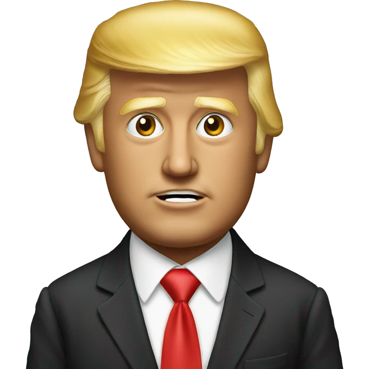 Trump with potato’s emoji
