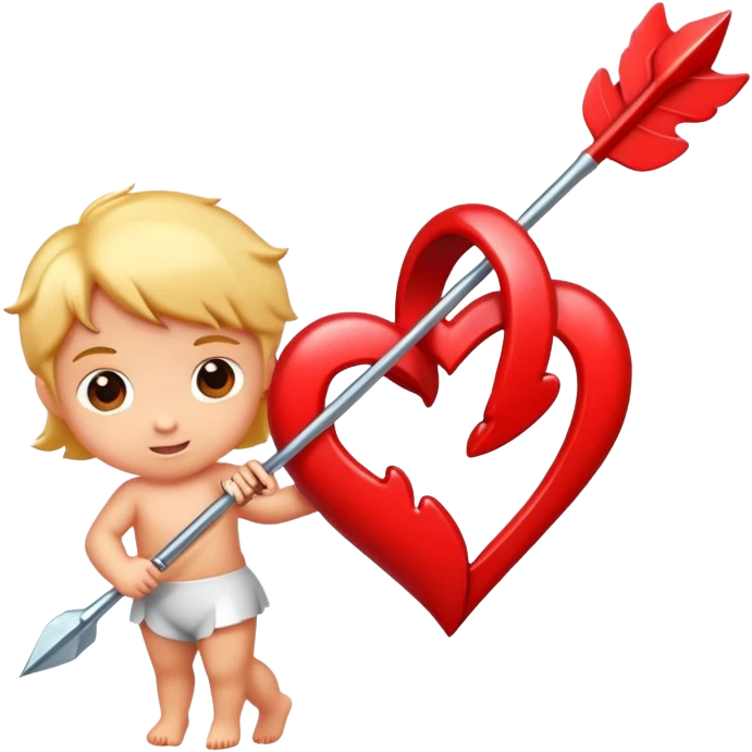 Heart with cupid's arrow emoji