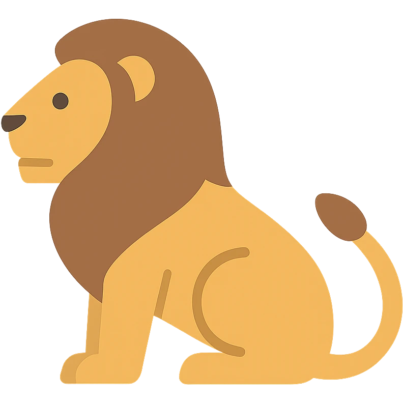 Lion emoji