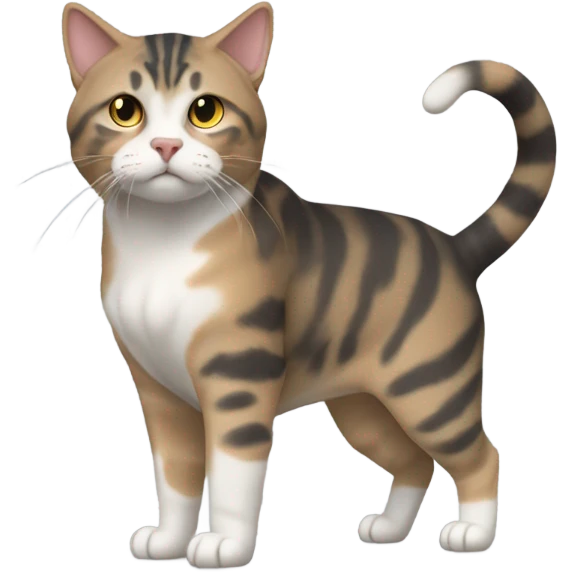 american bobtail cat emoji