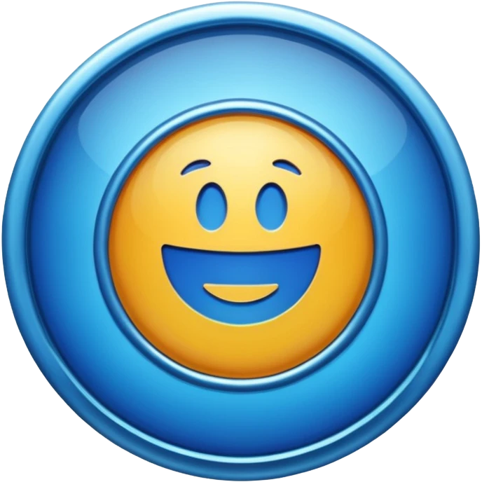 Blue verification badge emoji