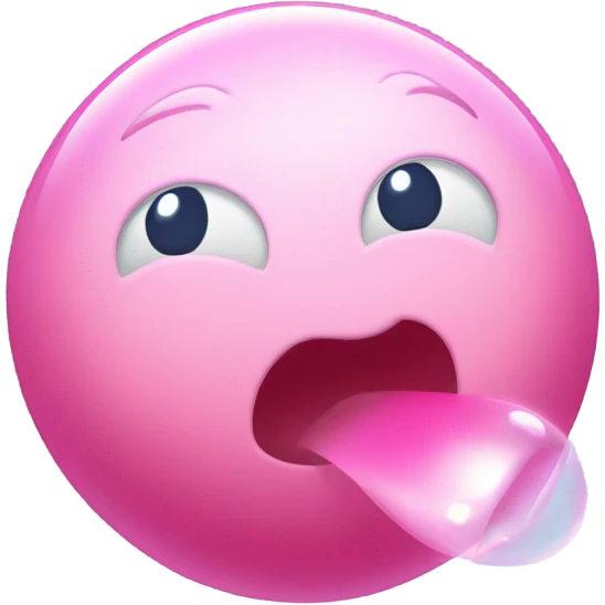 Bubble bum emoji