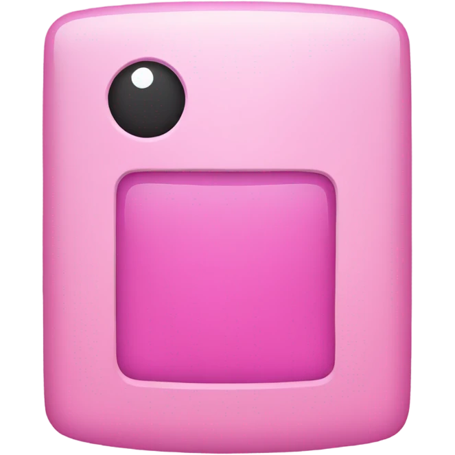Celular rosa emoji