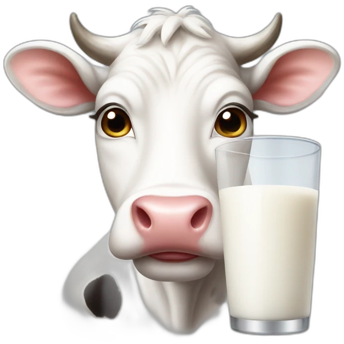 Milk cow emojis emoji