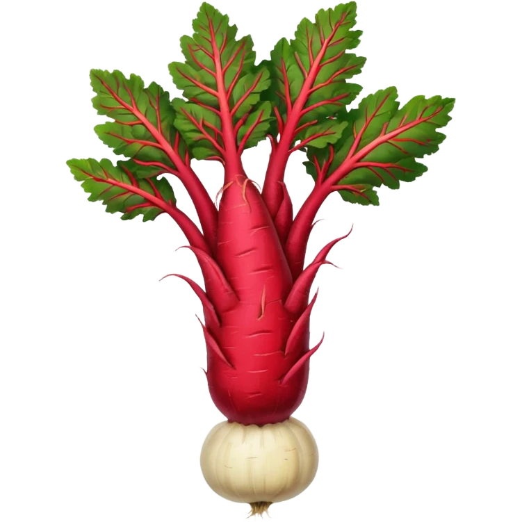 red horseradish emoji
