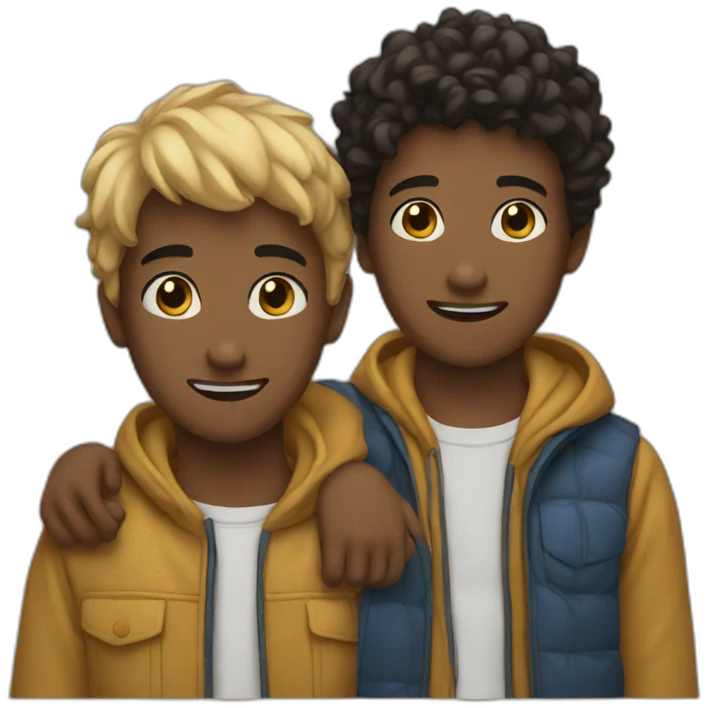 Two boy Friends emoji