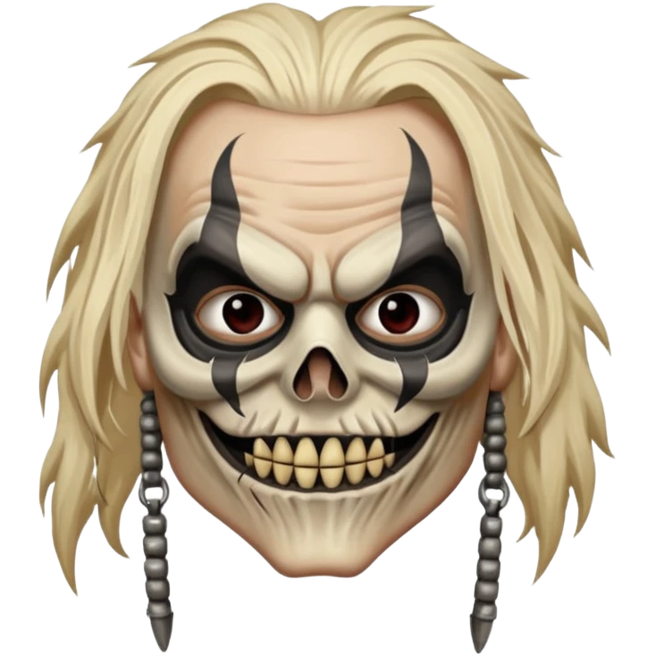 mad max fury road bad guy Immortan Joe face wish mask  emoji