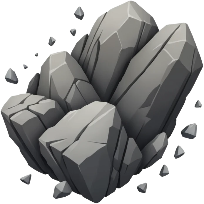 falling rocks emoji