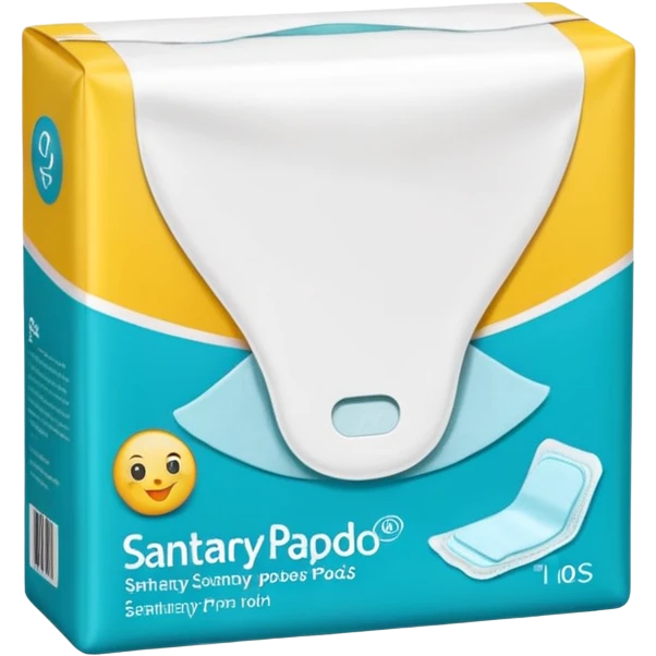 Pack of sanitary pads  emoji
