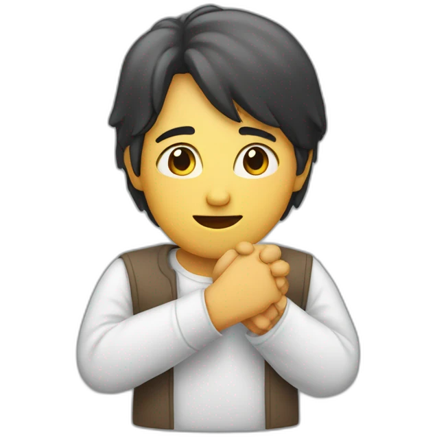 person crossing hands and saying no emoji