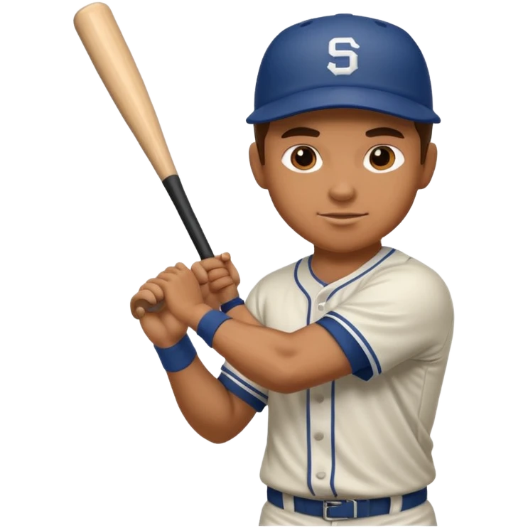 baseball player practicing emoji