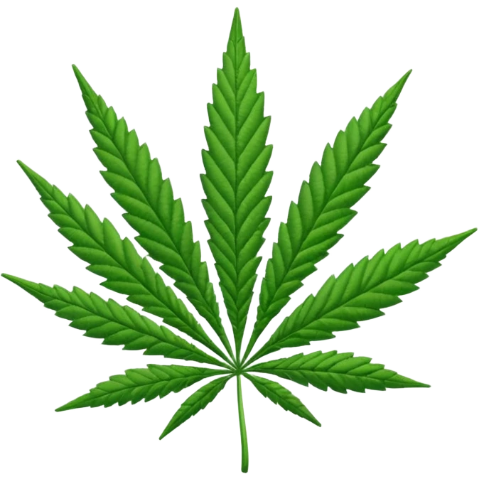 marijuana leaf emoji