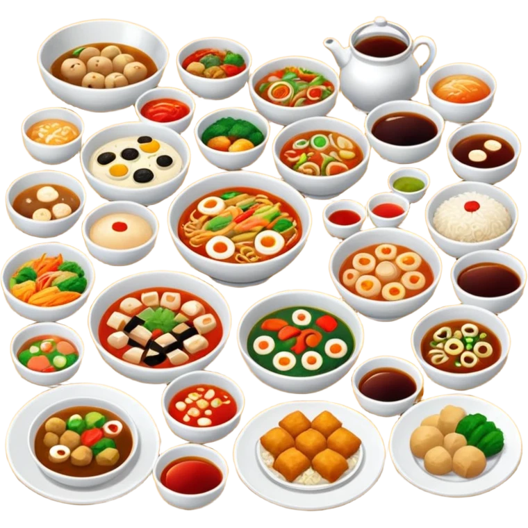 asian food emoji