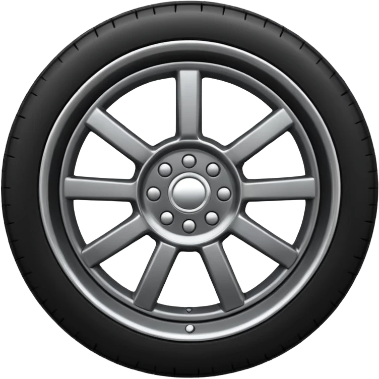 car wheel emoji
