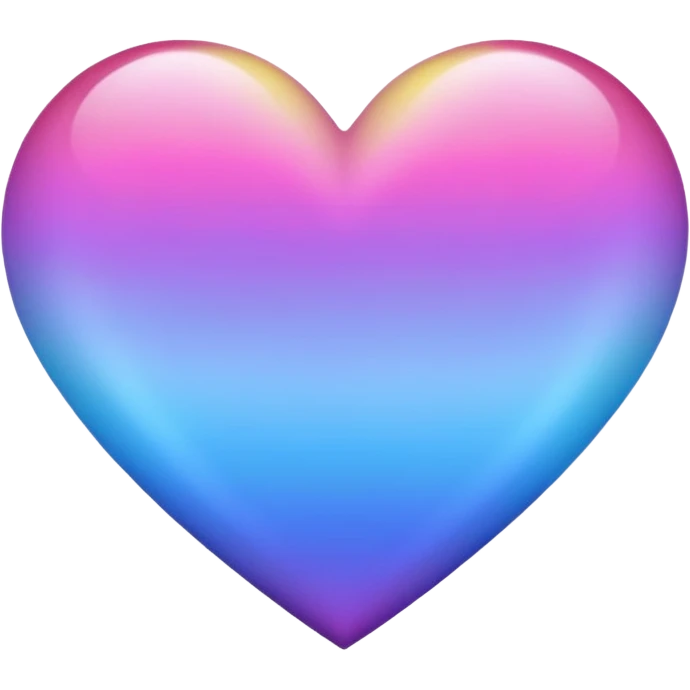 Ombré pink blue purple yellow heart 2016 vibes emoji