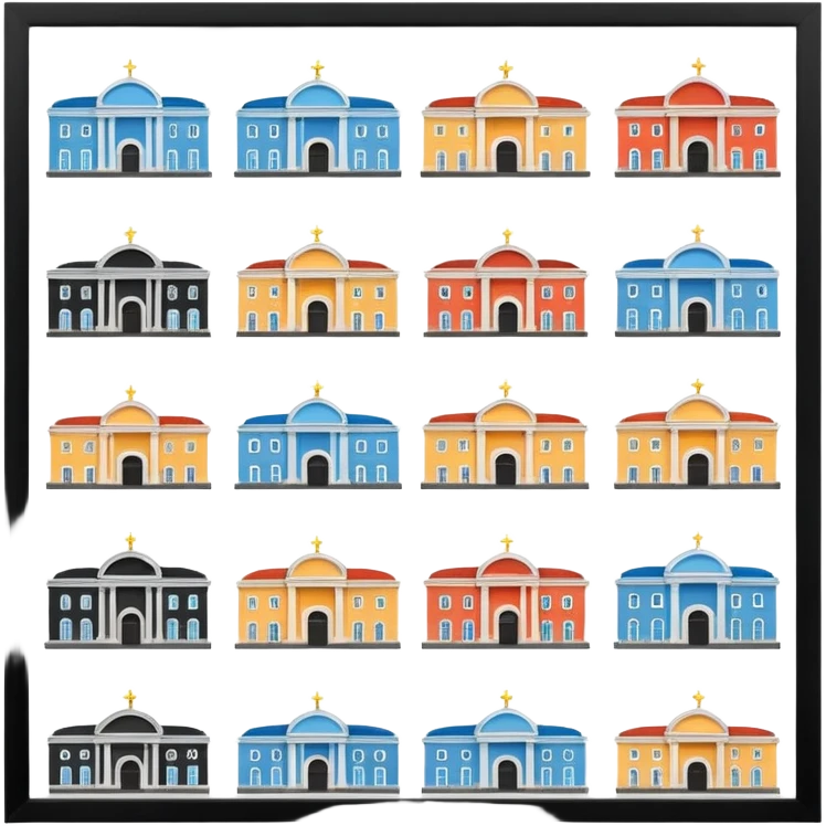 Сделай район Лиговский проспекта города Санкт-Петербург в стиле emoji (8 вариантов) emoji