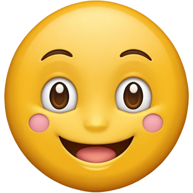 emoji com cara de feliz emoji