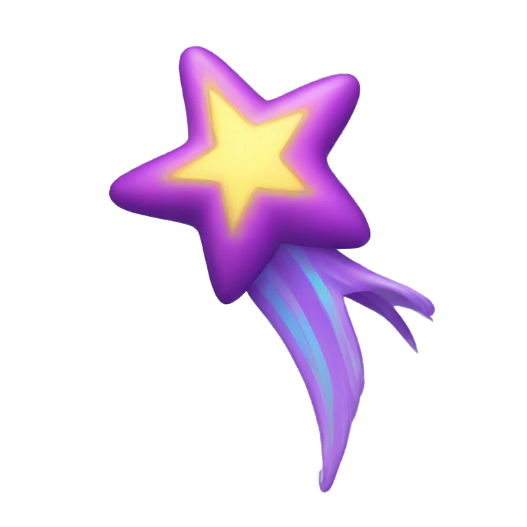 shooting star emoji