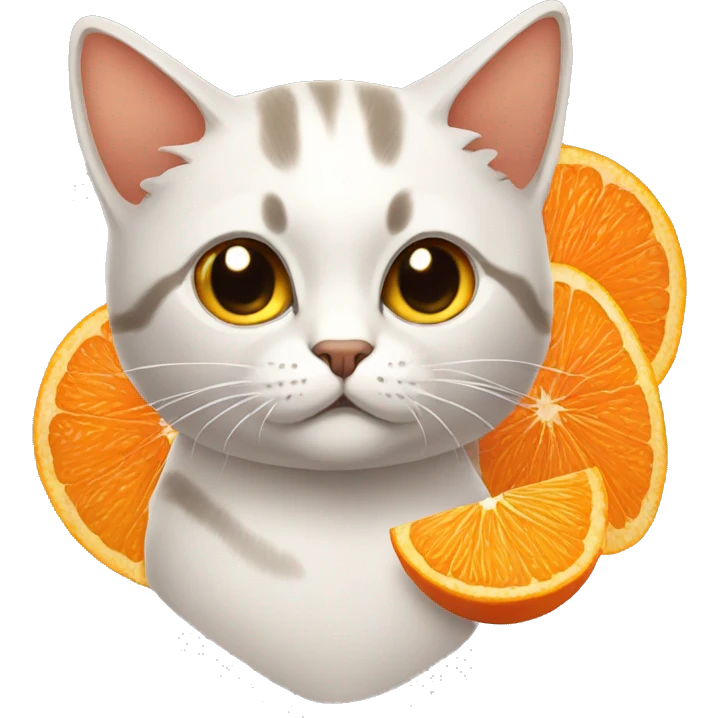 Gatos naranjas emoji