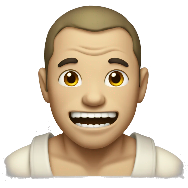 Relieved Japanese Ogre emoji