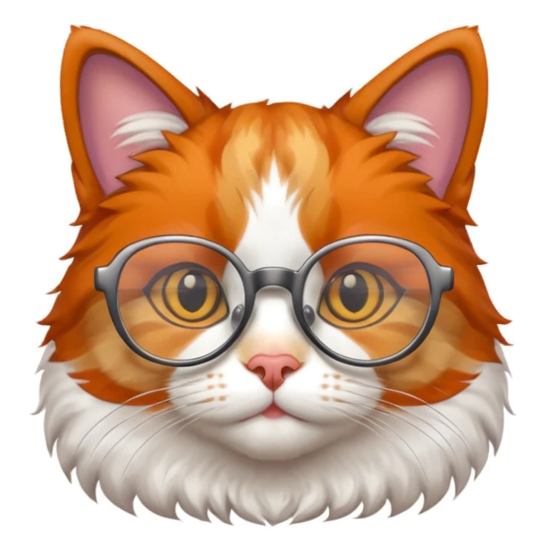 cat with glasses emoji