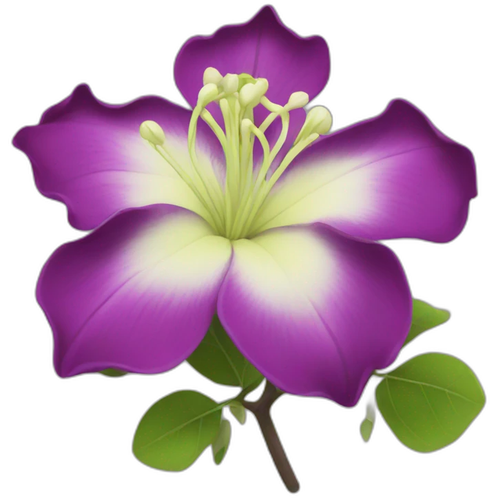 black bauhinia emoji