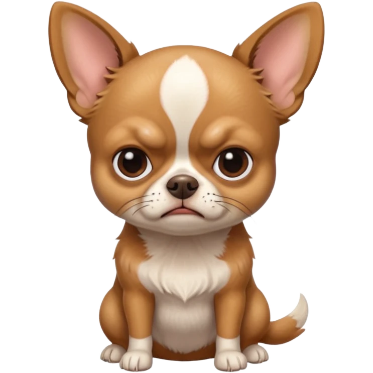 grumpy chihuahua emoji