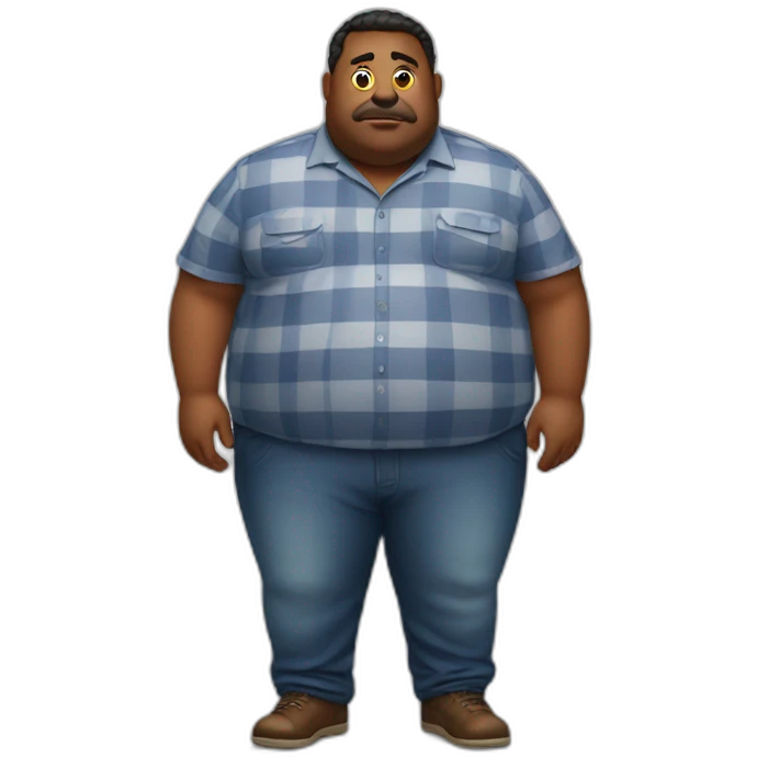 fat american emoji